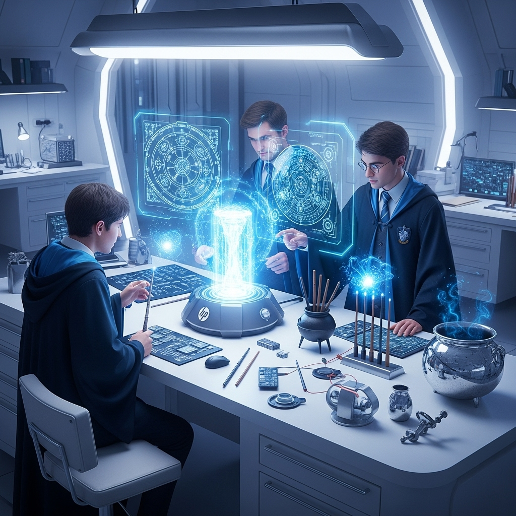 Przyszłość magii i technologii: spojrzenie na produkty HP w uniwersum Harry’ego Pottera w 2025 roku