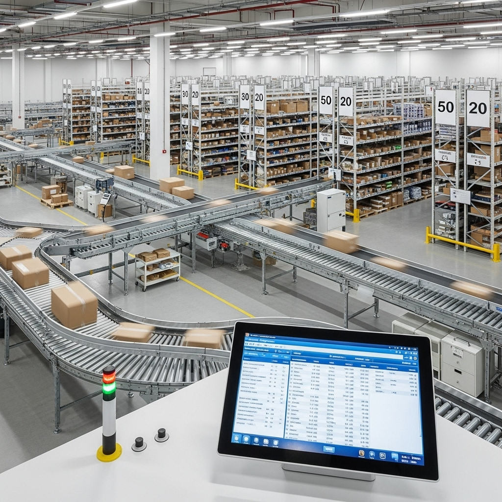 Optymalizacja logistyki z wykorzystaniem systemu WMS